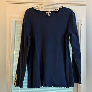 MATILDA JANEWomen's Navy Long Sleeve Top